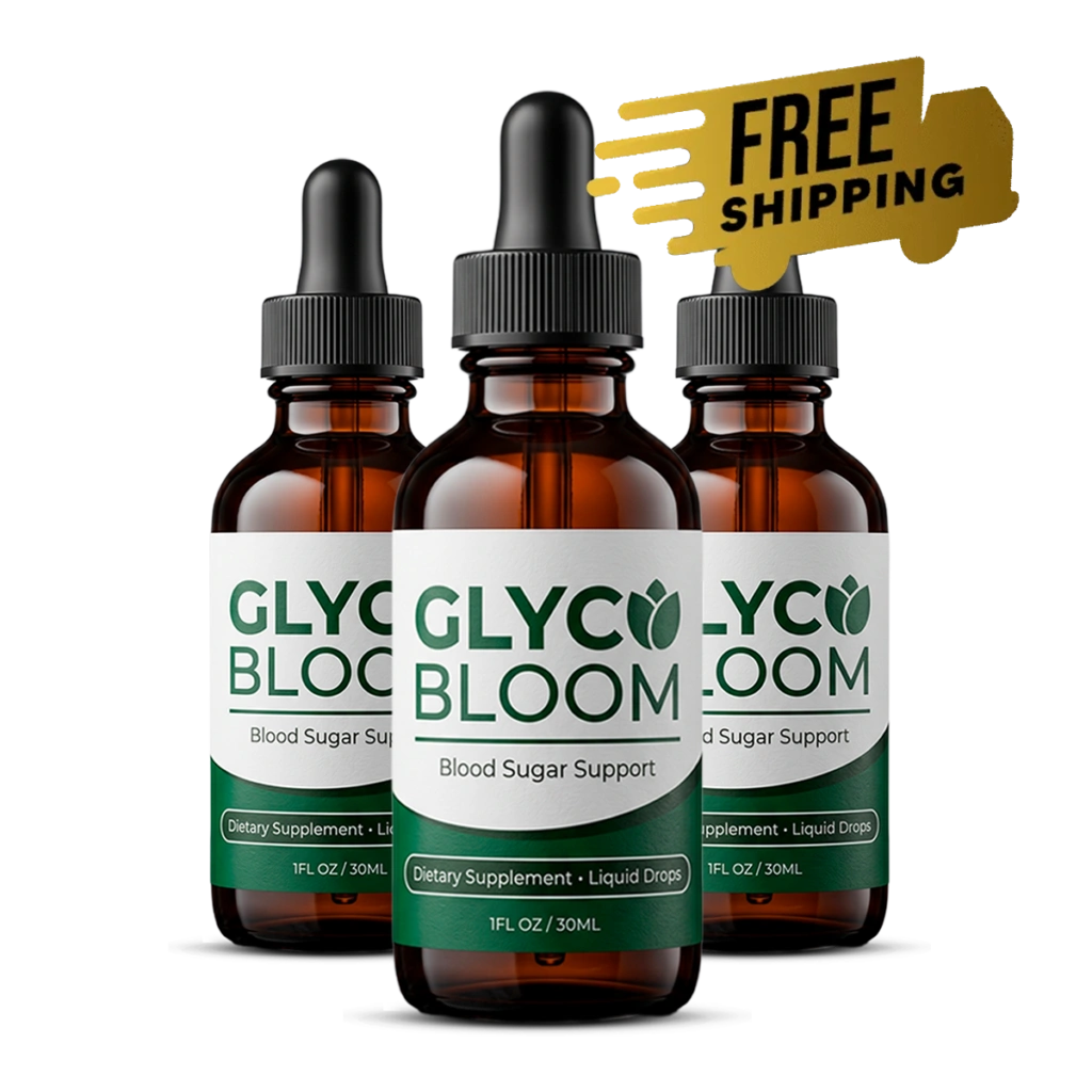 GlycoBloom 3 bottle bundle for steady physical stamina and healthy daily glucose levels